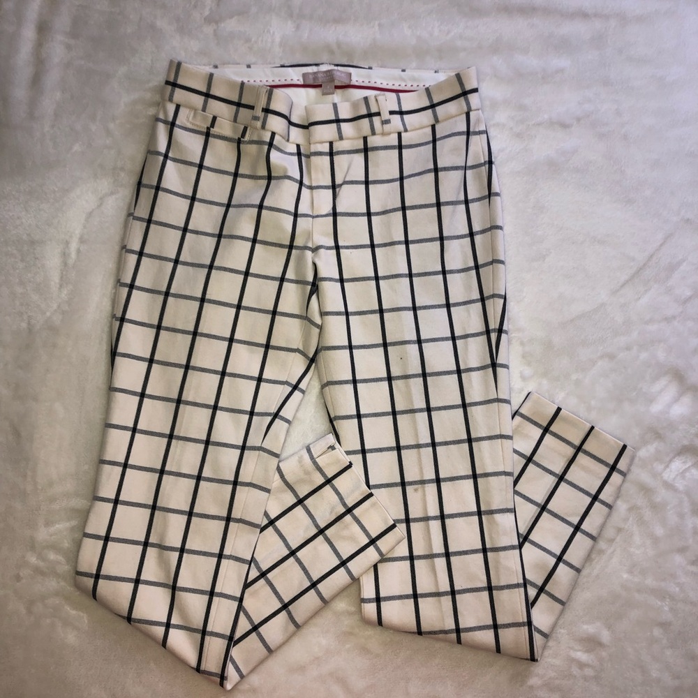 Plad dress pants